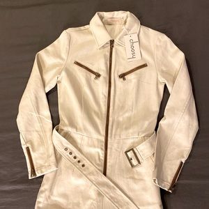 70’s vibe denim jumpsuit